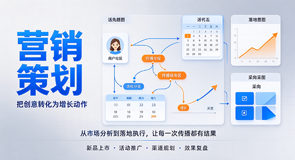 竞秀区营销策划